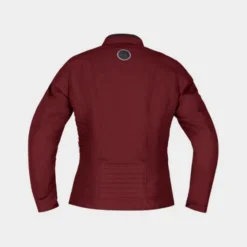 MC-jakke – Richa Lausanne Textile WP Burgundy