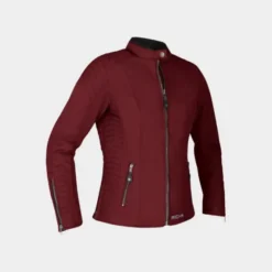 MC-jakke – Richa Lausanne Textile WP Burgundy