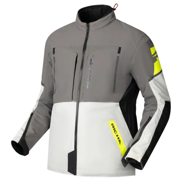 MC-Jakke – Richa Orion Grå/Fluo