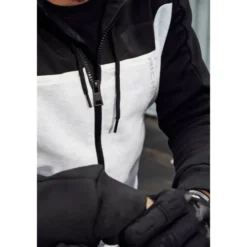 MC-Jakke – Richa Stradale Hoodie Grå/Sort