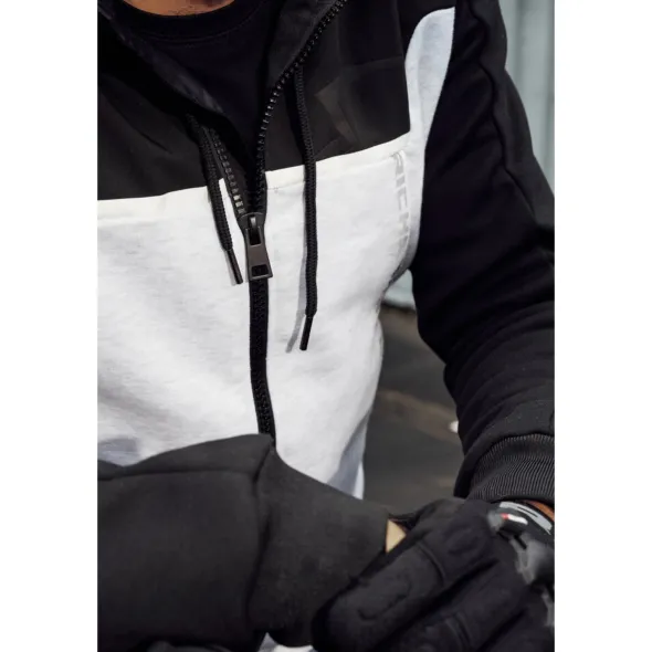 MC-Jakke – Richa Stradale Hoodie Grå/Sort