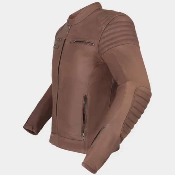 MC-Læderjakke – Richa Charleston Mahogany Brown