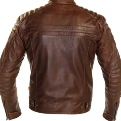 MC-Læderjakke – Richa Daytona 2 Saddle Wood Brown
