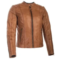 MC-læderjakke – Richa Lausanne Cognac