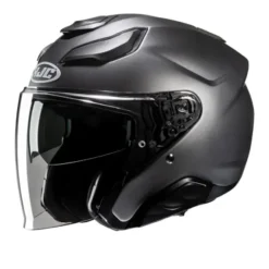 MC-Pilothjelm – HJC F31 Semi Flat Titanium