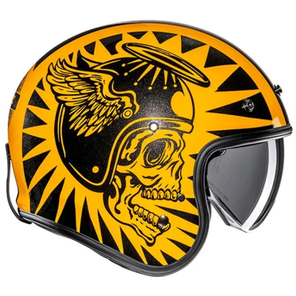 MC-Pilothjelm – HJC V31 Flame MC3