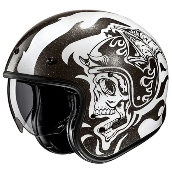 MC-Pilothjelm – HJC V31 Flame MC5