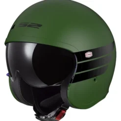 MC-Pilothjelm – LS2 Spitfire II Retro Green