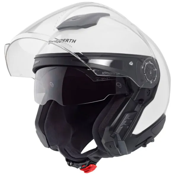 MC-Pilothjelm – Schuberth J2 Blank Hvid