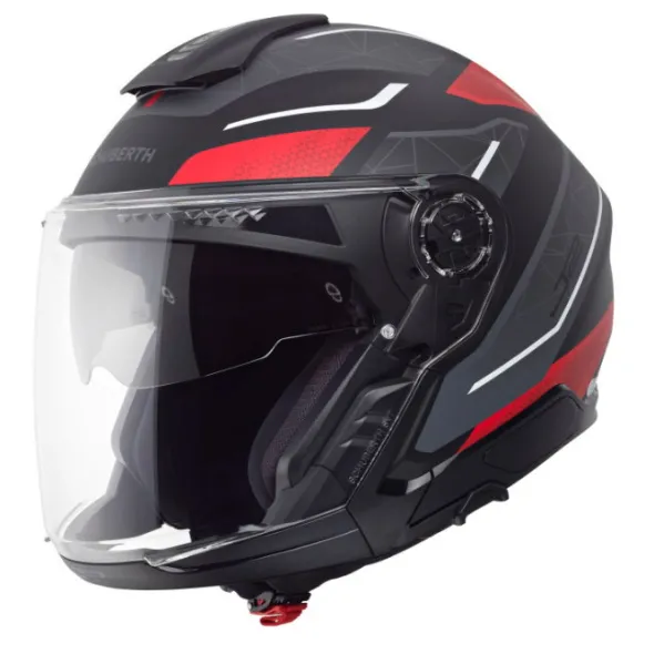 MC-Pilothjelm – Schuberth J2 Sigma Red