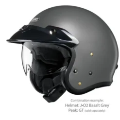 MC-Pilothjelm – Shoei J.O2 Basalt Grey
