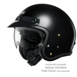 MC-Pilothjelm – Shoei J.O2 Black