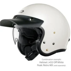 MC-Pilothjelm – Shoei J.O2 Off White