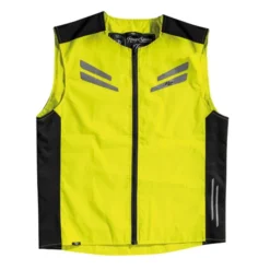 MC-Refleksvest – Rusty Stitches Safety Vest Stewart Yellow Fluo