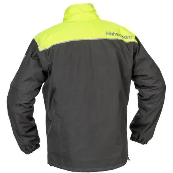MC-Regnjakke – Halvarssons Bofallet sort/fluo