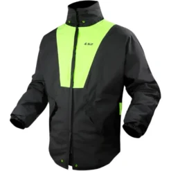 MC-Regnjakke – LS2 X-Rain Sort/Fluo