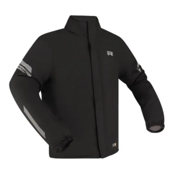 MC-Regnjakke – Richa Rain Stretch 2L Hoodie Sort
