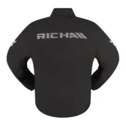 MC-Regnjakke – Richa Rain Stretch 2L Hoodie Sort