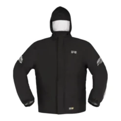 MC-Regnjakke – Richa Rain Stretch 2L Hoodie Sort