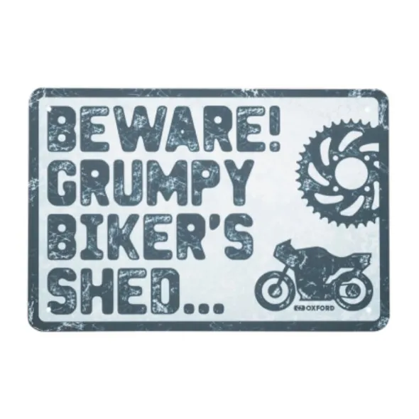 MC-Skilte – Oxford Garageskilt – Beware OX384