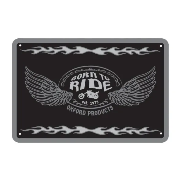 MC-Skilte – Oxford Garageskilt – Born To Ride OX371