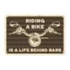 MC-Skilte – Oxford Garageskilt – Riding A Bike OX374