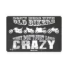 MC-Skilte – Oxford Garageskilt- They Don’t Just Look Crazy OX375