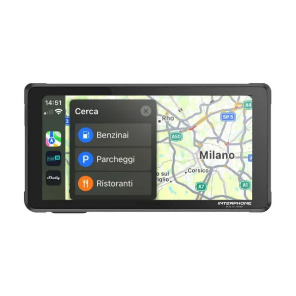 MC-Skærm – Interphone Ridesync