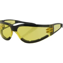 MC Solbriller – Bobster Shield II Adventure Yellow