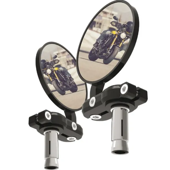 MC-Spejl – Oxford Bar End Mirrors Sort OX577