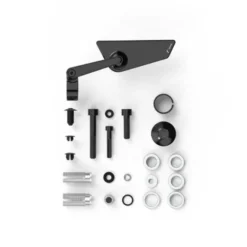 MC-Spejl – Rizoma Cut-Edge Styrende Spejl Sort Højre BS295B