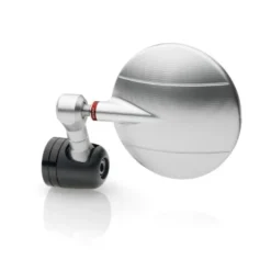 MC-Spejl – Rizoma Spy-R Ø80 Styrende Spejl Sølv BS285A