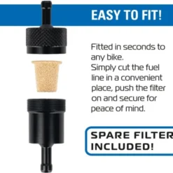 Oxford – Alloy Fuel Filter – 6mm OX832