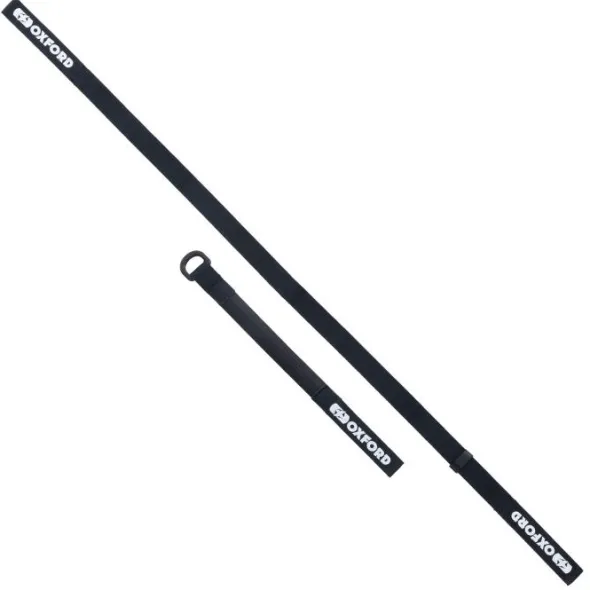 Oxford Atlas D-Ring 26mm x 1.2M Black (Pair) OX324