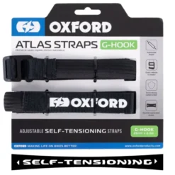 Oxford – Atlas G-Hook 26mm x 2.0M Black (Pair) OX309