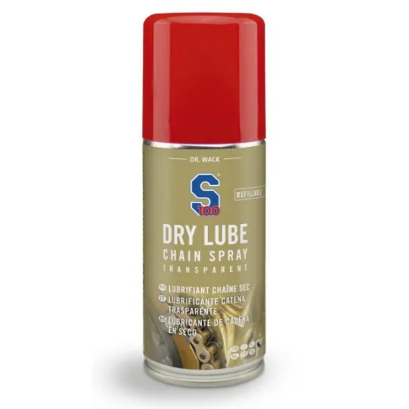 S100 – Dry Lube Chain Spray 100ml