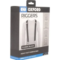 Seler til MC-bukser – Oxford Riggers Classic Sort CA060